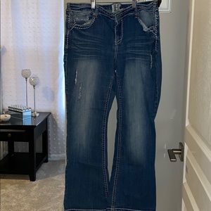 Light wash Trademark H jeans